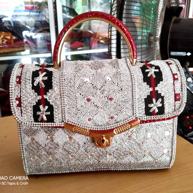 Tas tapis inces silver bintang catur