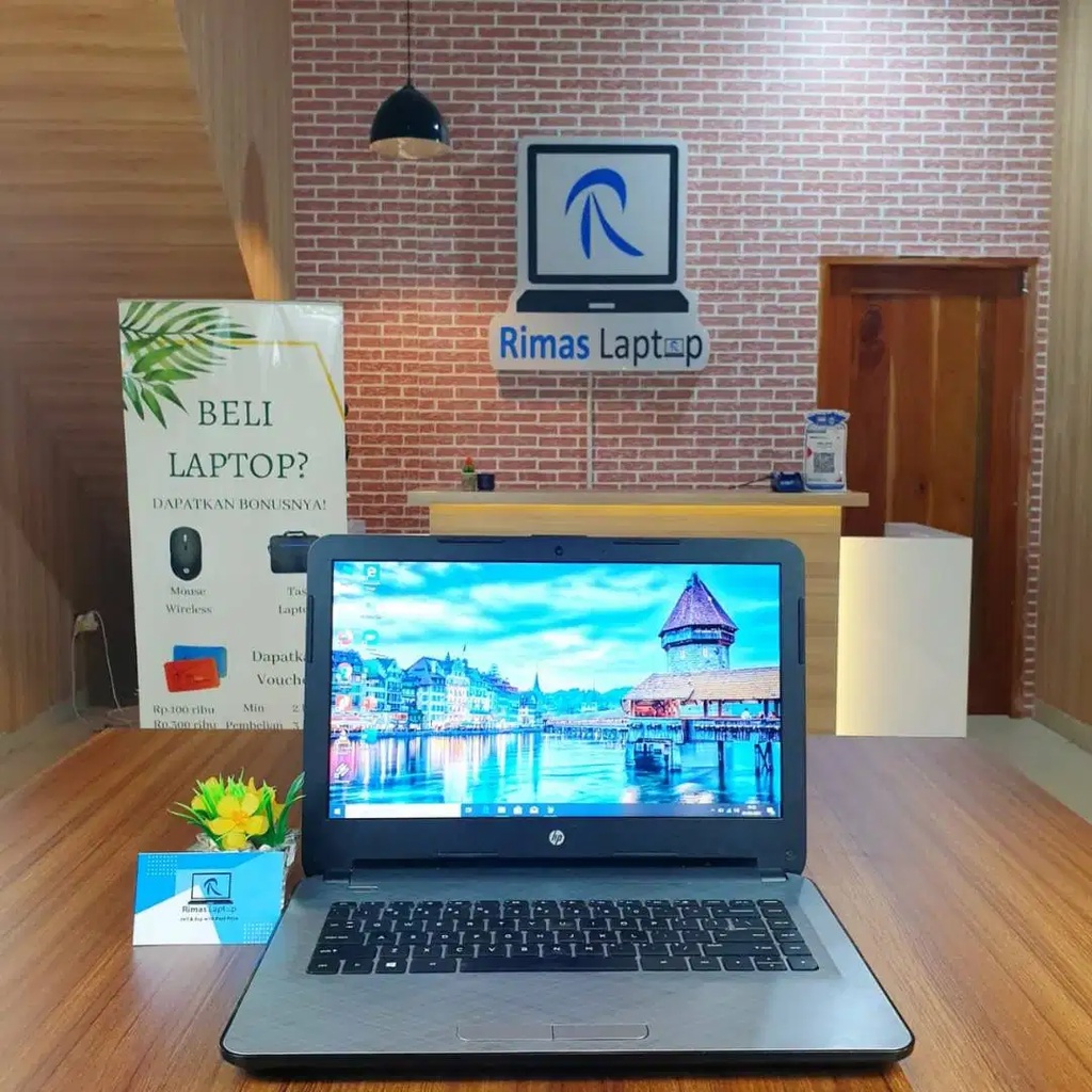 HP AMD Radeon RAM 4GB HDD 500GB BEKAS-SECOND