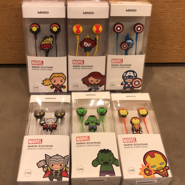 Miniso | Earphone series marvel