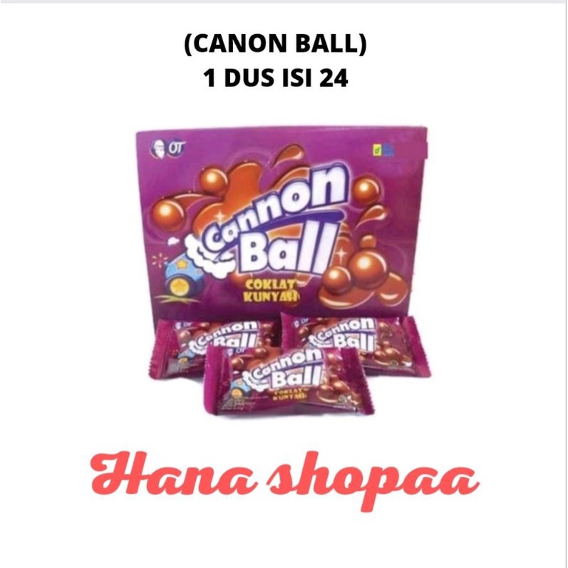 

CANON BALL 1 DUS ISI 24PCS