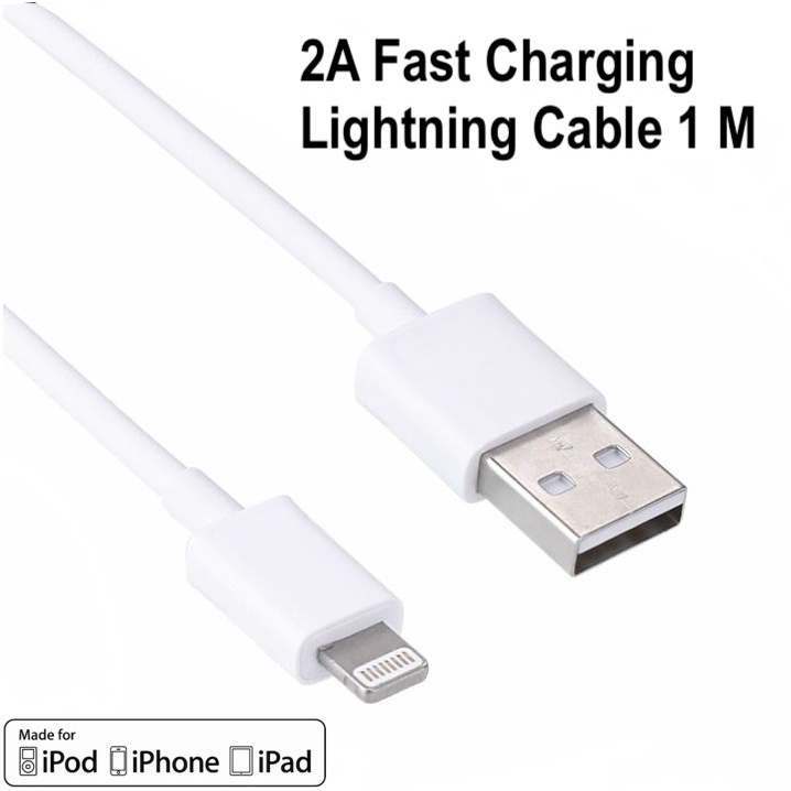 High Quality TPE Lightning Cable Data 2A Fast Charing for iphone ipad