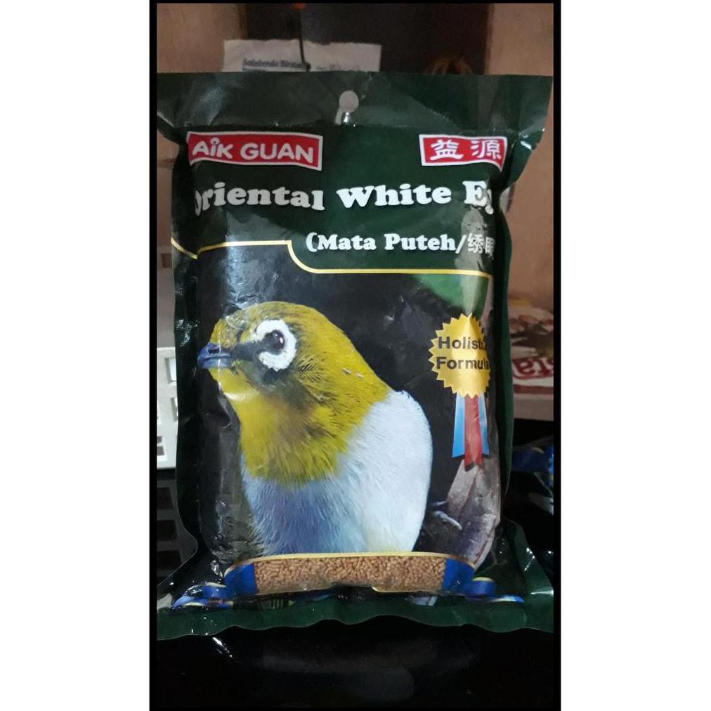 Grosir voer aik guan makanan burung pleci import kemasan besat 500 gr QR0010