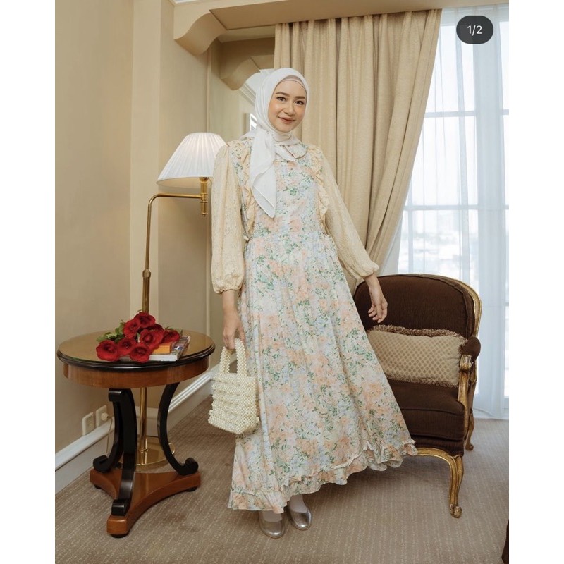 HAIDEEORLIN RAYA SERIES MIDI RAYA CLAUDE SORA ORLIN DRESS CLAUDE ELENA ALODY ALAYA
