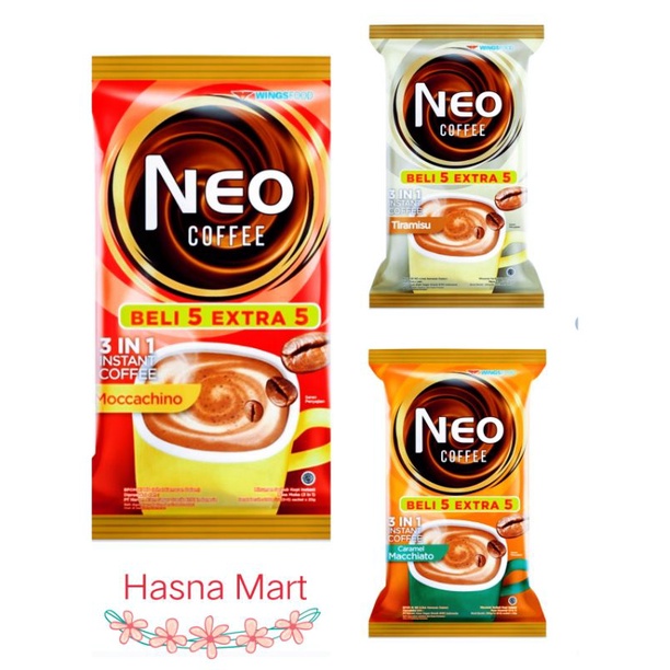 

Neo Coffee Kopi instan 10x20gr All Varian