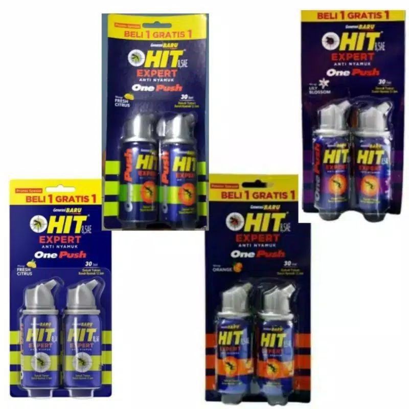 Promo Hemat Hit Buy 1 Get 1 Hit One Push Expert 10 Ml