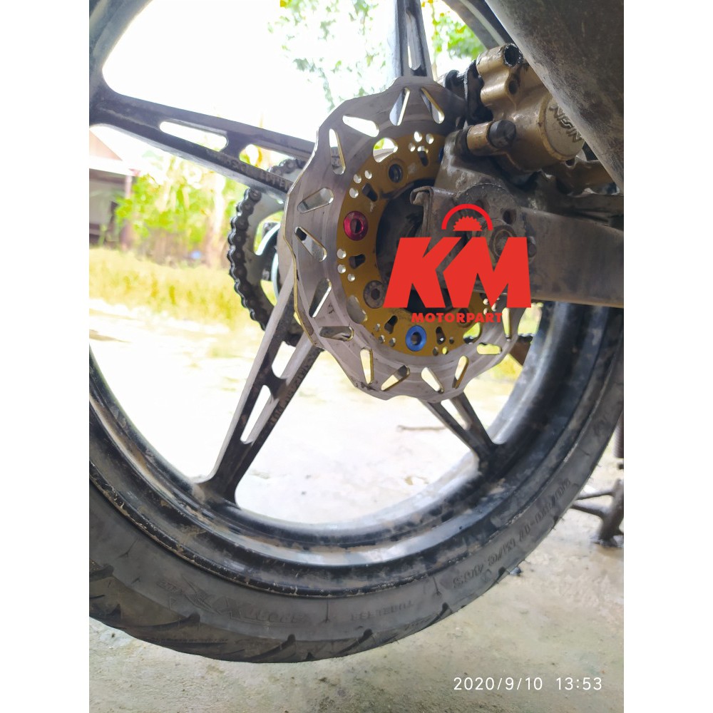 Cakram Belakang Mx Jupiter Z Vega ZR Xride Nouvo Piringan Rem Discbrake 4 lubang baut Anti Karat