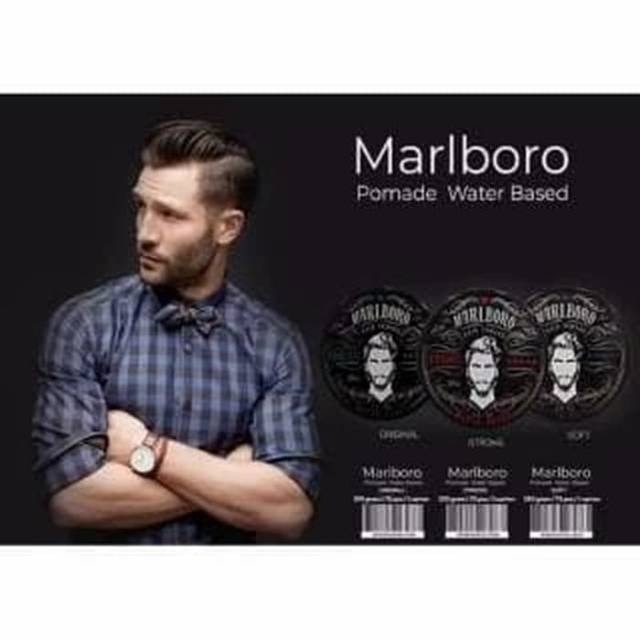 Marlboro hair Pomade water based 100 gram