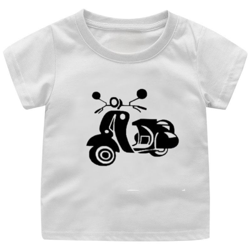 BAJU KAOS ANAK GAMBAR (VESPA)CEWEK-COWOK 1-12TAHUN FASHION ANAK TERBARU