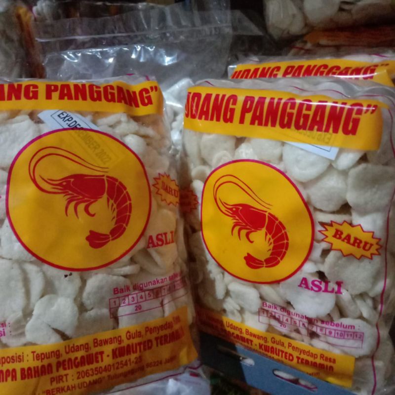 

kerupuk udang panggang