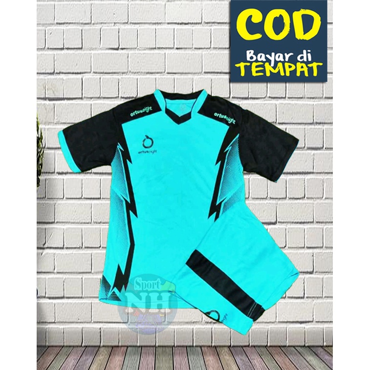 COD Bayar ditempat Jersey Kostum Baju Olahraga Setelan ANAK Motif Macan Kaos Volly Kostum Badminton Baju Futsal Dan Sepak bola