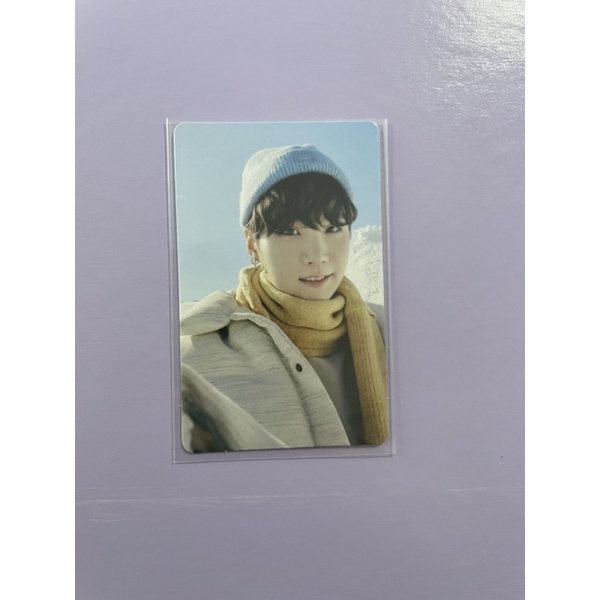 [BOOKED] OFFICIAL PC/PHOTOCARD SUGA YOONGI BTS WINTER PACKAGE