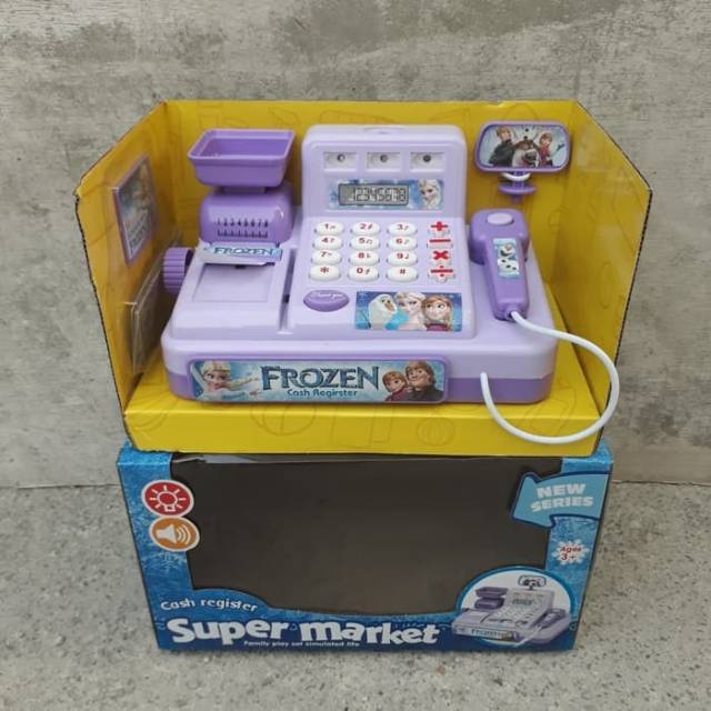 Mainan Mesin Kasir Uang - Mainan Cash Register - Mainan Mesin Kasir Toko