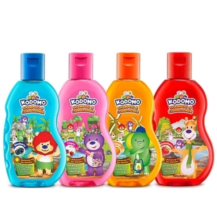 KODOMO SHAMPOO&amp;CONDITIONER ANAK-ANAK 200ML