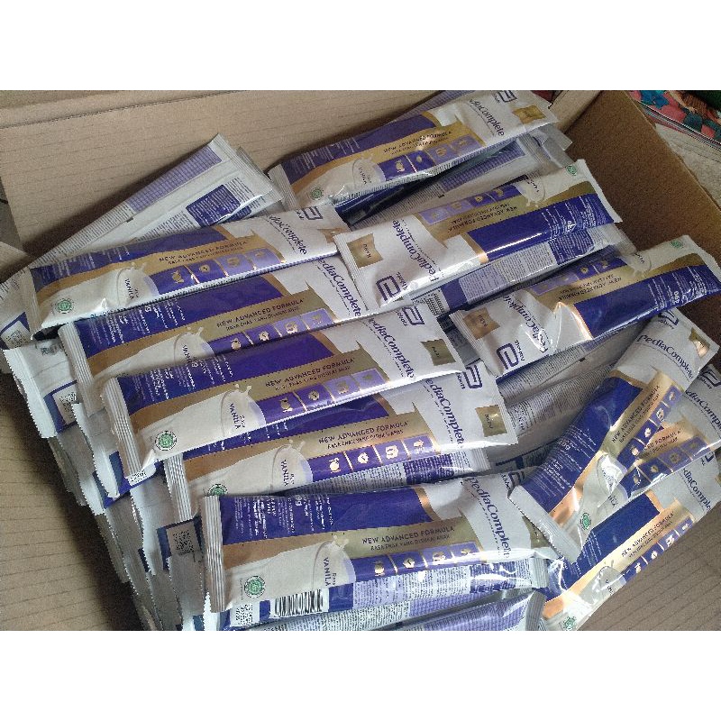 susu pediasure complete sachet [minimal order 3] KEMASAN BARU