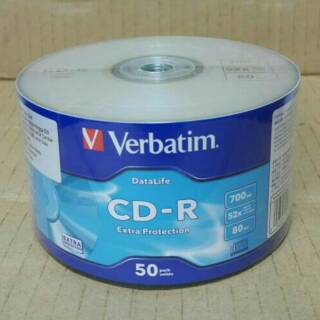 CD-R 52X VERBATIM SILVER BULK 50