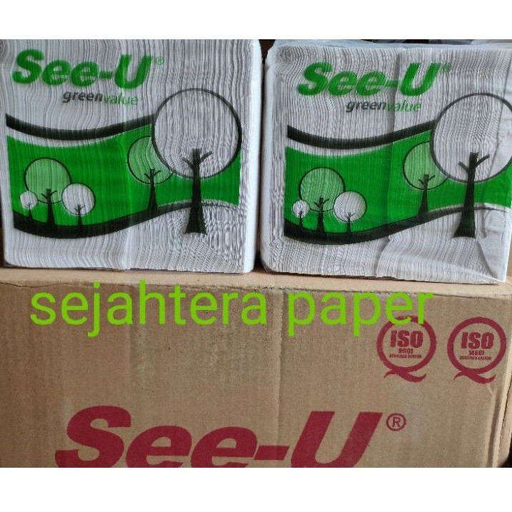 Tisu See-U 650 gram/Tissue See-u facial 650 sheet