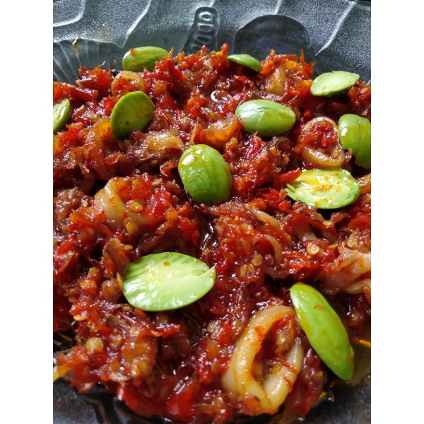 

Sambel cute syariah (cumi Pete)