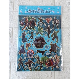 

ADORA AMO Mainan Stiker Sticker AVENGERSS BL- isi 8