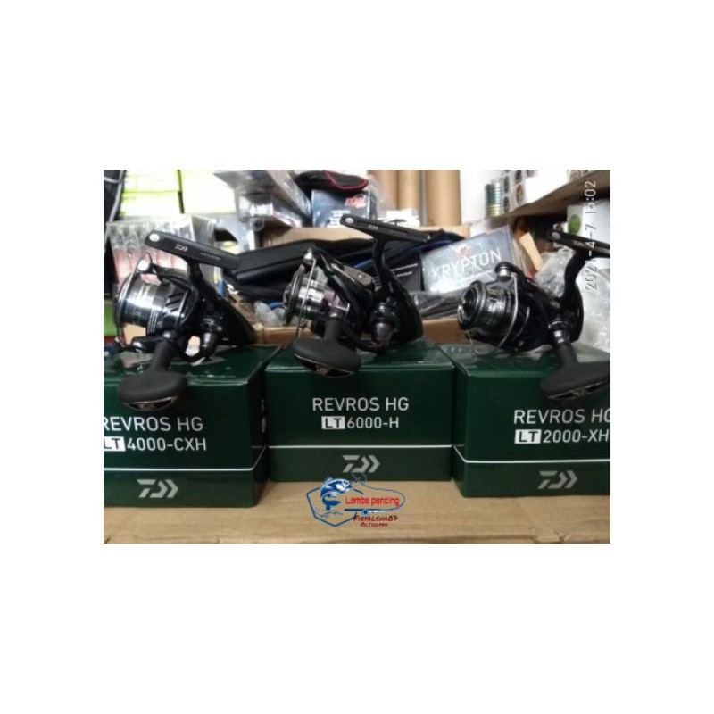 Reel Daiwa Revros HG 1000 sampai 6000
