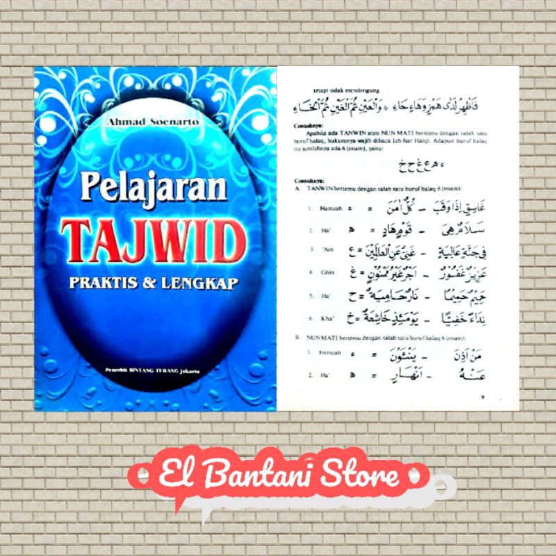 Buku Pelajaran Tajwid Praktis & Lengkap