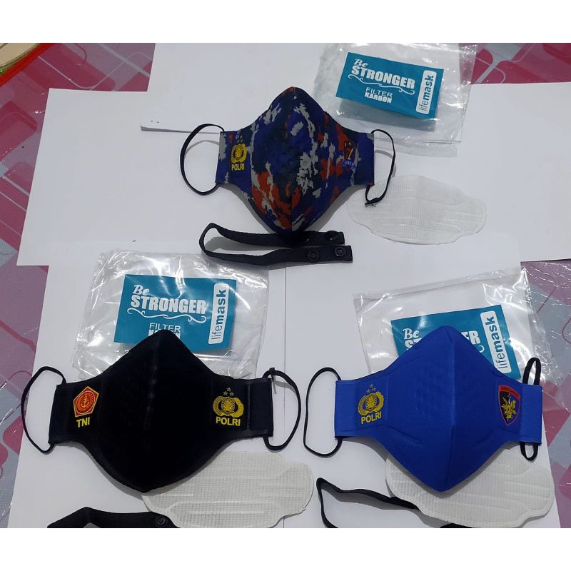 Masker loreng airud