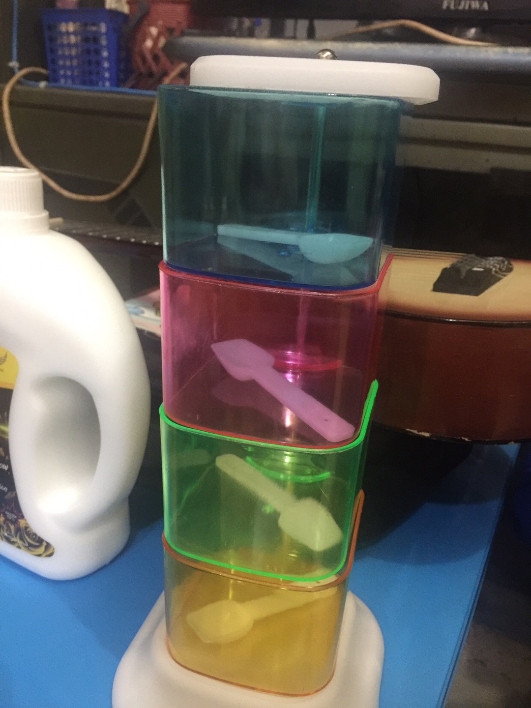 Rak Tempat Bumbu Dapur 4in1 Susun Tingkat 4 In 1 / Seasoning Box - X168