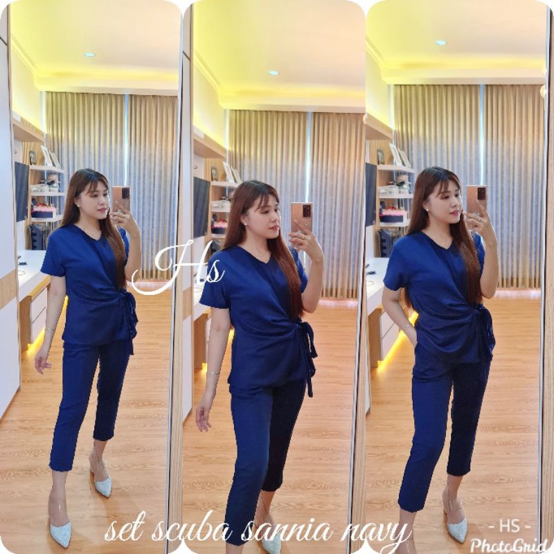 STELAN SCUBA DHEA /SET SCUBA IMPORT DHEA/STELAN WANITA BAHAN SCUBA REALPICT