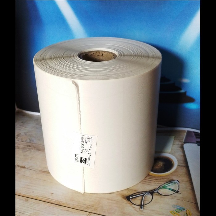 

Label THERMAL Stiker Resi JNE 102x127 mm (isi 500 Pcs/Roll) WAHANA POS