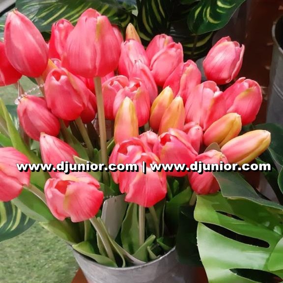 ARTHOME - TULIP LATEX ARTIFICIAL / BUNGA PLASTIK ARTIFISIAL ACE