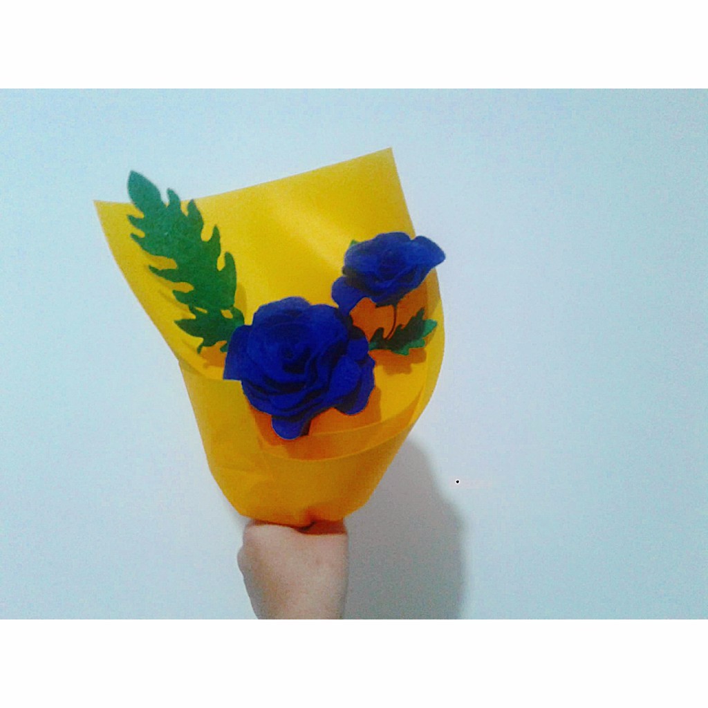 BUKET BUNGA FLANEL 009 /  BUKET BUNGA MURAH / BUKET WISUDA