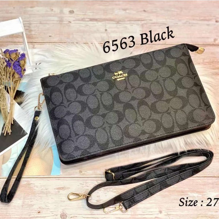 Clutch SELEMPANG coach 6563 3ruang SZ 27CM