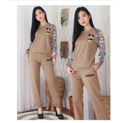 Setelan wanita pakaian baju stelan cewek st zara stripe set stelan pakaian perempuan SET WANITA