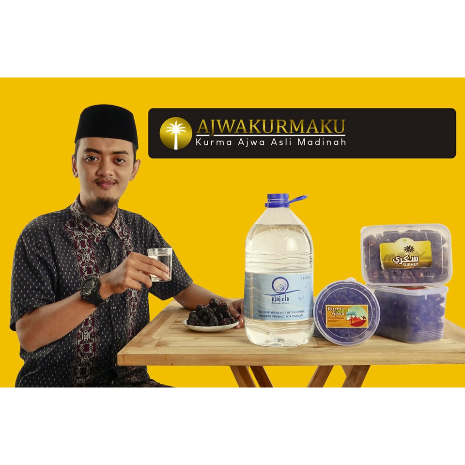 

Kurma Nabi | Kurma Ajwah | Kurma Ajwa Kemasan 1 Kg | Garansi Uang Kembali