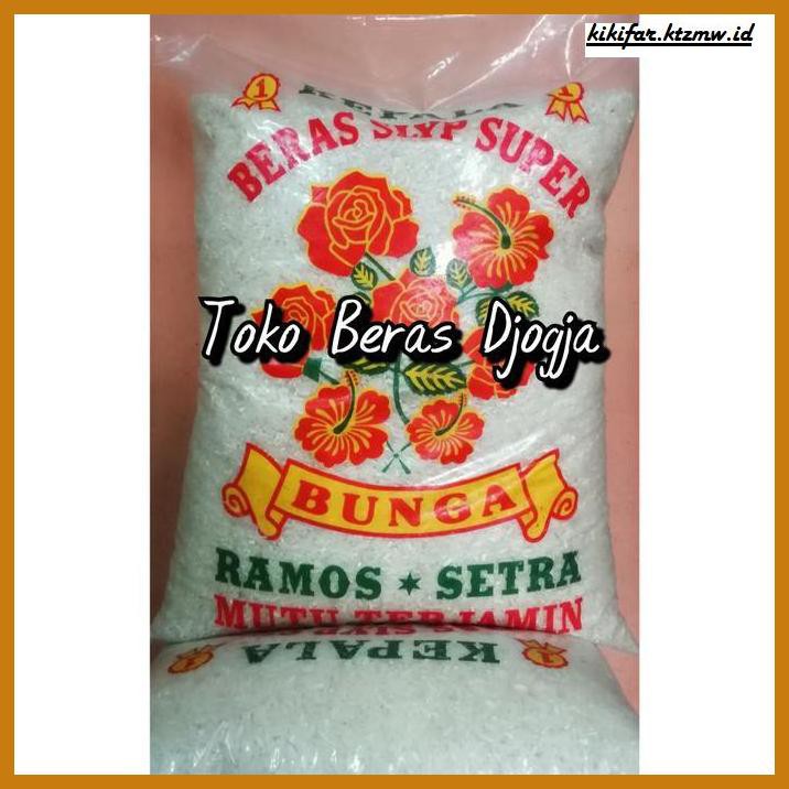 

ANEKA-BERAS- BERAS CAP BUNGA 5KG MEDIUM -BERAS-SEHAT.