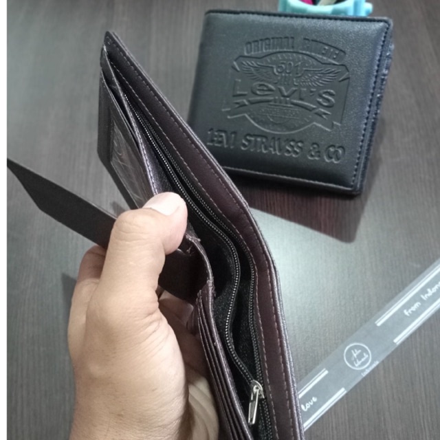 Dompet keren untuk generasi muda modern, gaya berawal dari dompet” bahan kulit PU sp4 jahitan adu manis #dompet #dompetpria #dompetcowok