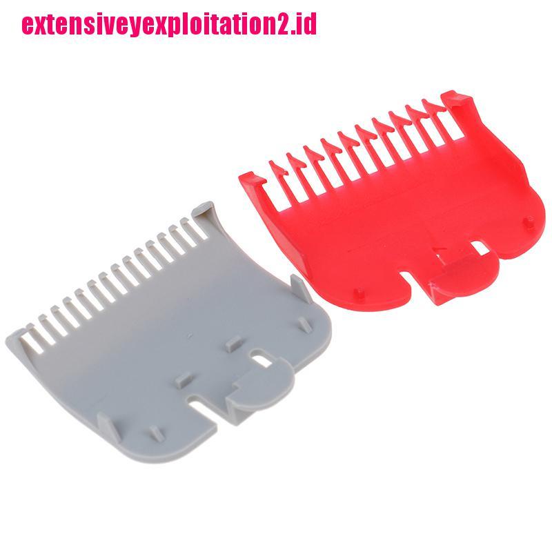 &lt; E2id &amp; &gt; 3Pcs / Set Sisir Panduan Potong Rambut Pengganti Untuk Perlengkapan Salon