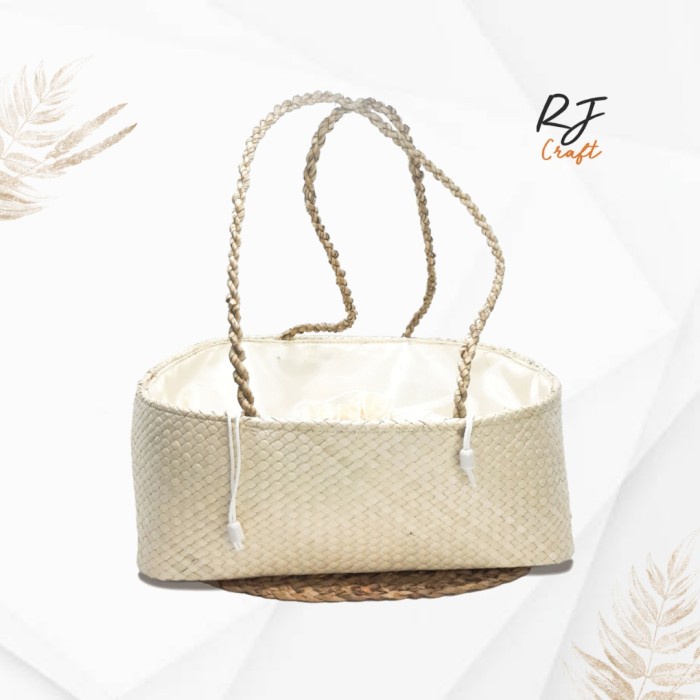 

✨ BISA COD ✨ RJ CRAFT - Tas Anyaman Pandan Tas Keranjang Parsel Hampers Terbaru