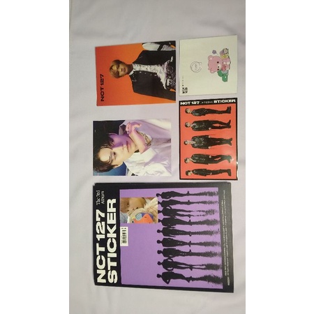 Album NCT 127 - STICKER (Photobook Vers) Unsealed, Photocard Haechan