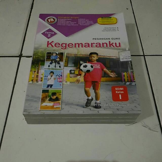 Buku PR PG kelas 1, Tema 2