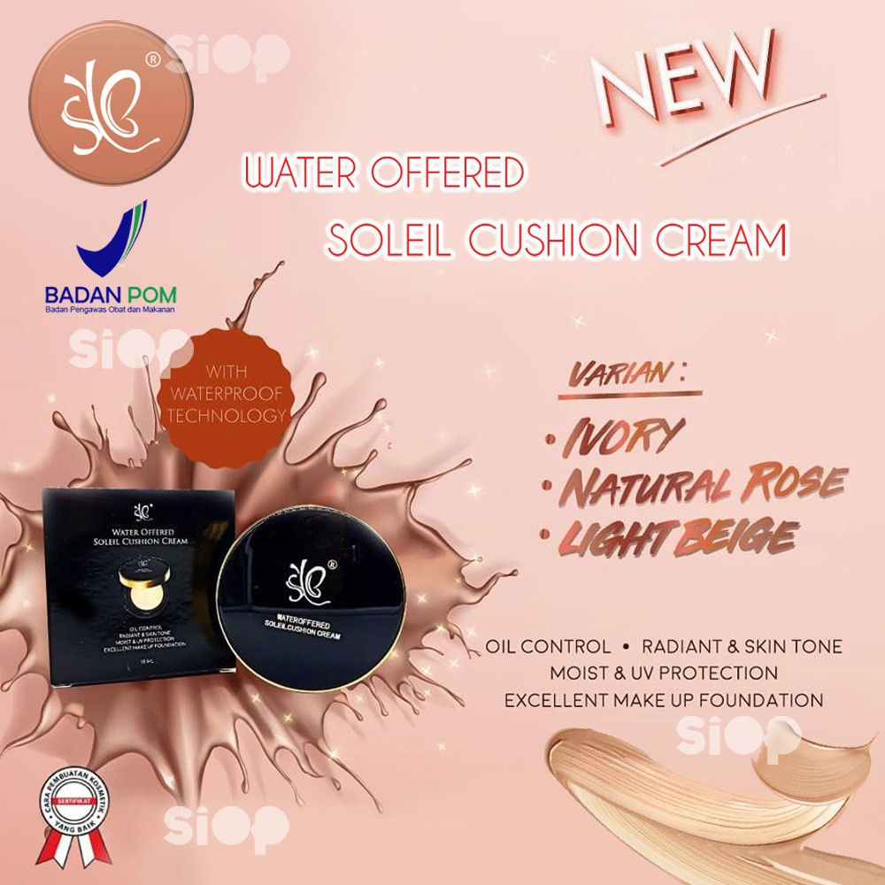 SYB Soleil Cushion Cream GIRLSNEED77 Alas Bedak Fondation