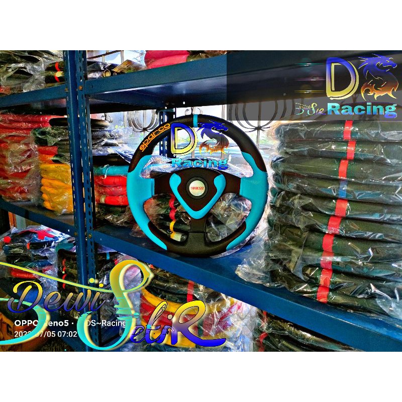 Setir Mobil stir racing 15" Stir Mobil Variasi size 15 inch