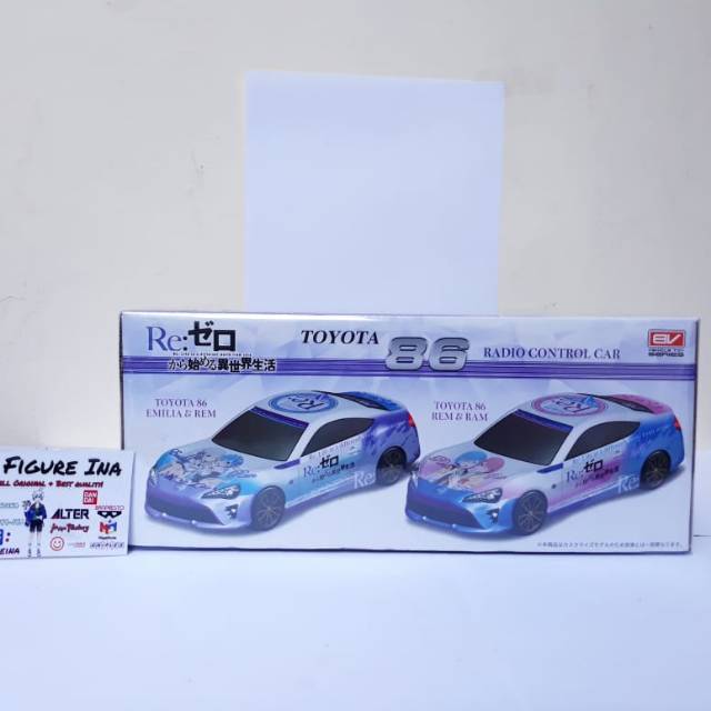 Zero TOYOTA 86 Rem & Emilia Radio Control RC Car