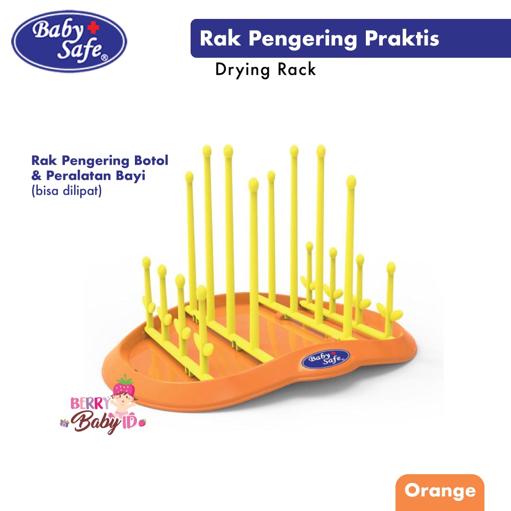 Baby Safe Collapsible Drying Rack Rak Pengering Botol Bayi BBS049 Berry Mart