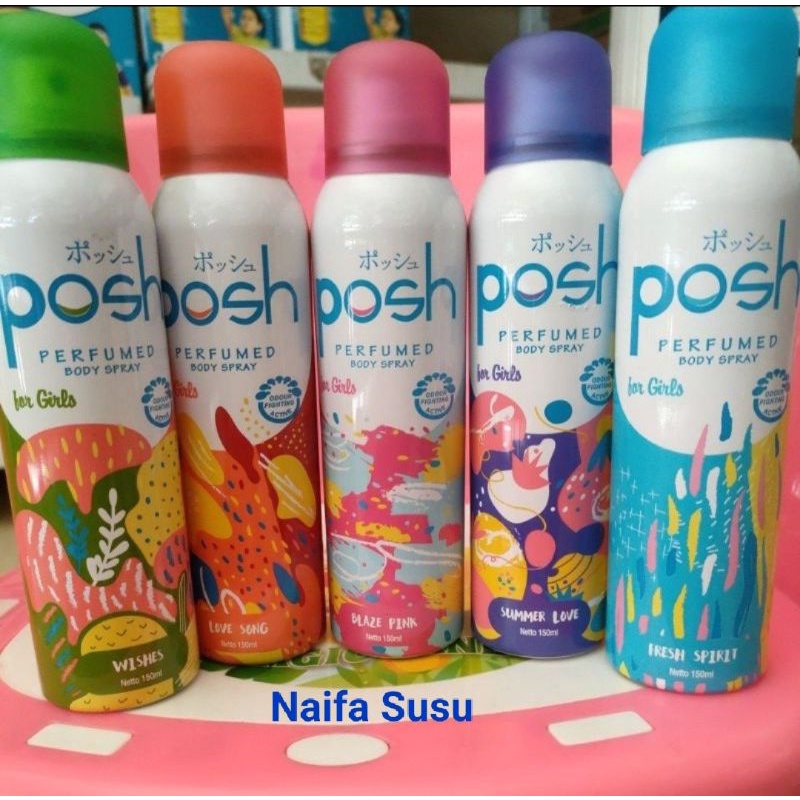 Posh GIRL dan HIJAB Body Spray 150ml