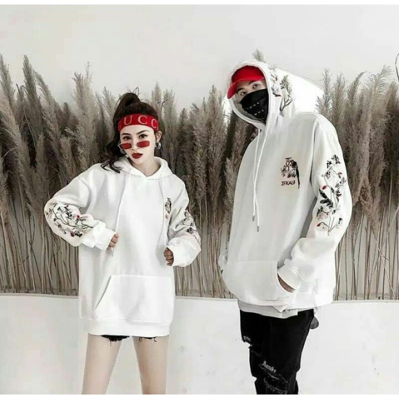 Hoodie sukajan flower
