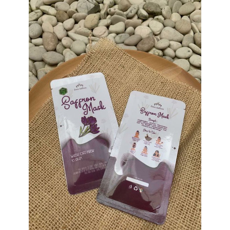 Masker Wajah Saffron