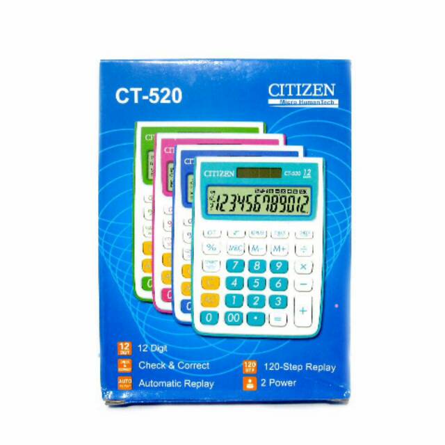 

Kalkulator Citizen CT-520