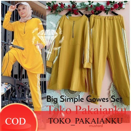 Setelan Baju Wanita Atasan dan Bawahan Set training olahraga stelan sepeda gowes baju olahraga wanit