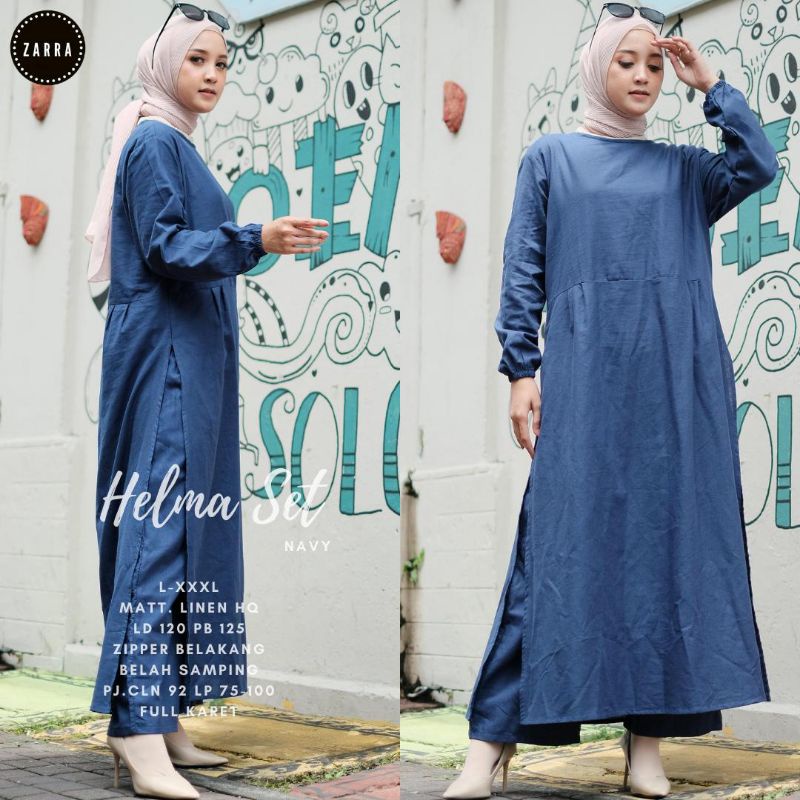 HELMA SETELAN BAJU WANITA TERBARU BY ZARRA