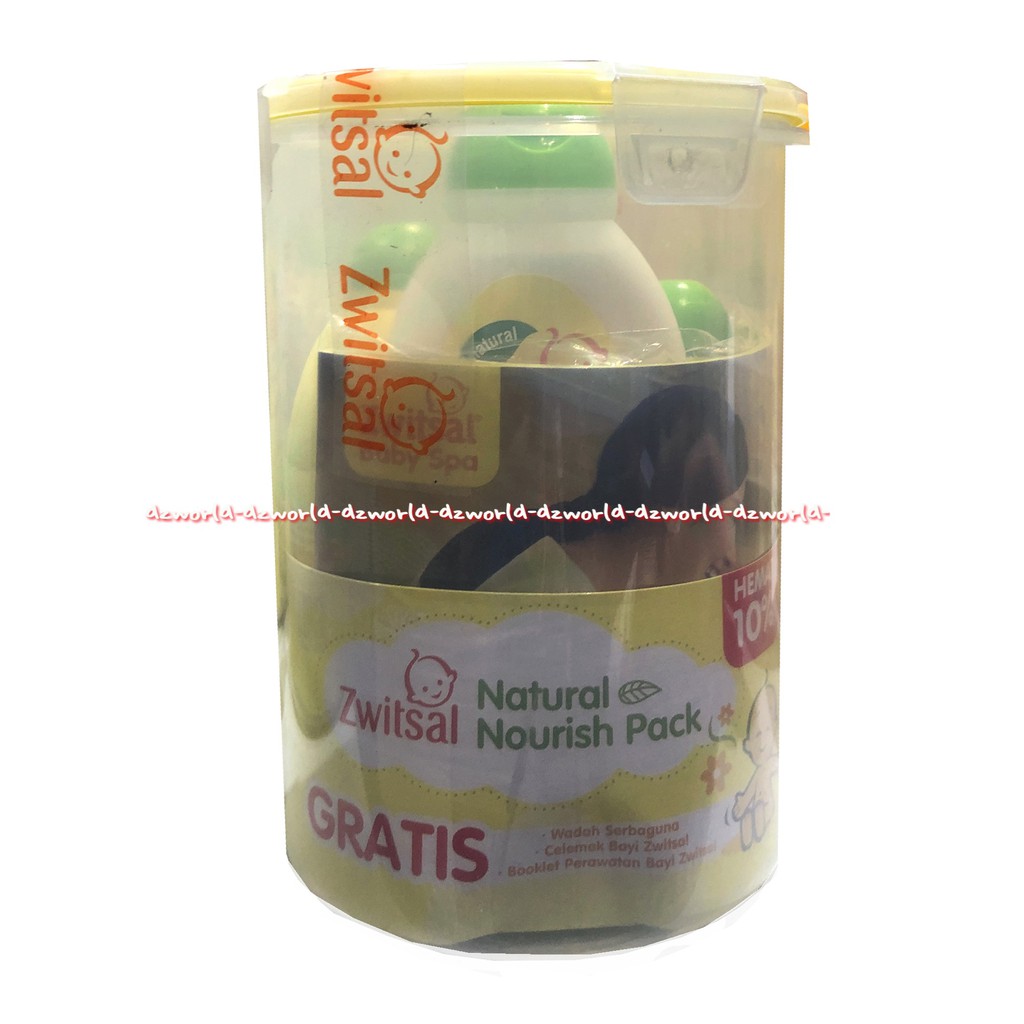 Zwitsal Natural Nourish Pack Perawatan Paket Bayi Kado